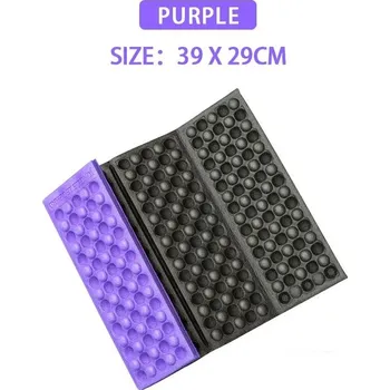 Podsedák Pikniková pěnová sedací podložka venkovní | podsedák - fialová