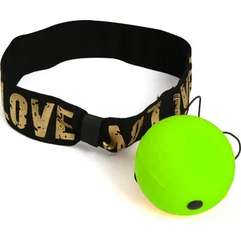 Boxovací reflexní míček na trénink boxu | fitness - Zelený