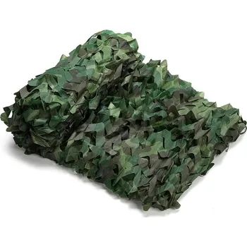 Krycí plachta Maskovací síť | plachta - Kamufláž v džungli , 2x4m