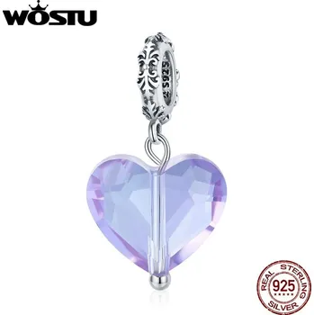 Přívěsek Stříbrný přívěsek srdce s motýlem | šperk - DXC1816