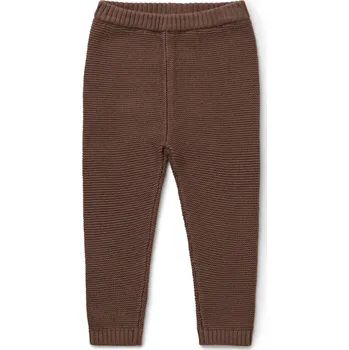 714830 - Tchibo - Dětské pletené kalhoty - pro ženy - vel. 98/104 - barva: hnědá