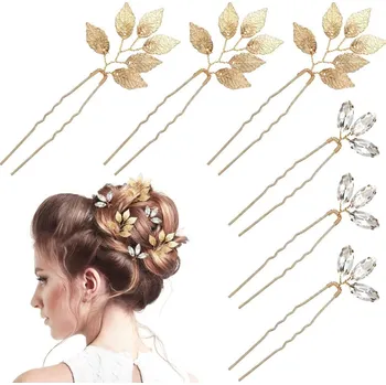 Sada svatebních vlásenek - 6 ks