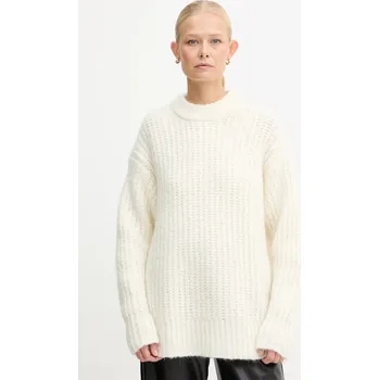 Pánský svetr Svetr s příměsí vlny MICHAEL Michael Kors MF5619OJVC béžová 01X, vel. M