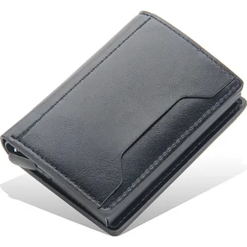 Peněženka Pánská slim rfid peněženka mini | pouzdro - Černý