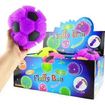 Robetoy Míč střapatý 16 cm - antistresová hračka