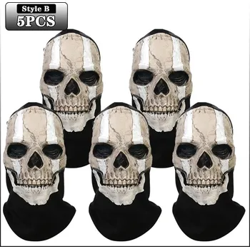 Karnevalová maska Strašidelná halloween maska lebka | kostým - A-5 KS