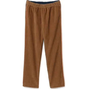 Chlapecké kalhoty 714213 - Tchibo - Dětské navlékací manšestrové kalhoty - pro ženy - vel. 122/128 - barva: modrá