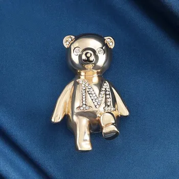 Brož Luxusní brož s kamínky | ozdobná brož, brož na sako - 1