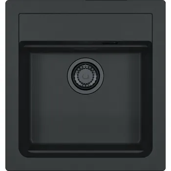 Granitový dřez Alveus ATROX 20 černý A90 BLACK EDITION+ jedn.sifon_algranit + 5 % sleva v košíku s kódem SLEVA5