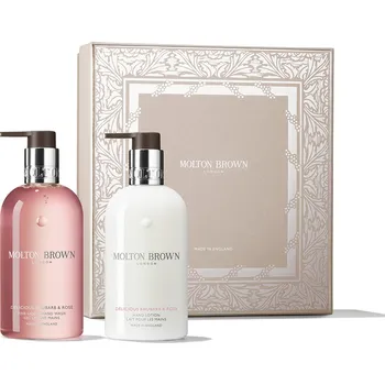 Péče o ruce Molton Brown Dárková sada péče o ruce Rhubarb & Rose Hand Duo + 2 měsíce na vrácení zboží