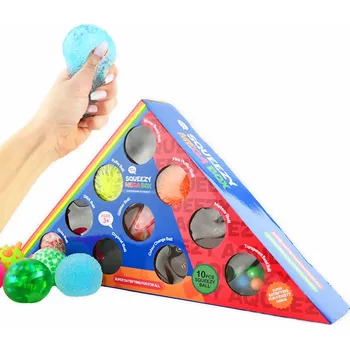 Výuková hračka Robetoy Set 10 antistresových míčků