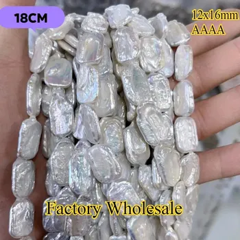 Korálek Barokní bílé říční perly | perlové korálky, perlový šperk