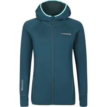 Dámská mikina TISPA MERINO HOODY dámská funkční mikina s kapucí zelená S