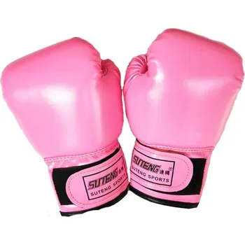 Boxerské rukavice Boxerské rukavice pro děti trénink | sportovní doplněk 2 ks - Růžová červená