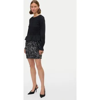 Dámská sukně Vero Moda Mini sukně Bella 10335704 Černá Slim Fit S
