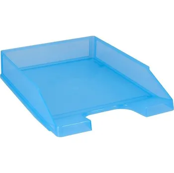 Zásuvka PP A4 - světle modrá transparentní