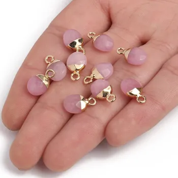 Přívěsek Přívěsek z přírodního kamene | šperk - růžový nefrit