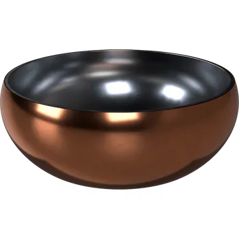 Miska pro psa Miska Dog Fantasy s dvojitou stěnou rosegold 18cm 1200ml