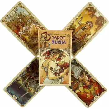 Mucha Tarotové Karty 78 Oracle Karet
