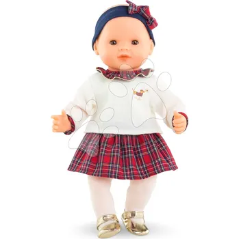 Panenka Panenka Suzanne Corolle Holidays Mon Grand Poupon Corolle vánoční edice s hnědýma mrkacíma očima 36 cm od 24 měsíců