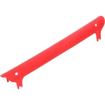 Ochrana rámu kola proti řetězu | chránič rámu, kryt řetězu - Červený