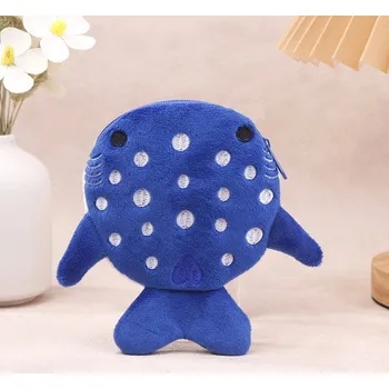 Peněženka Malá dětská peněženka žralok | Taštička - tmavě modrý žralok