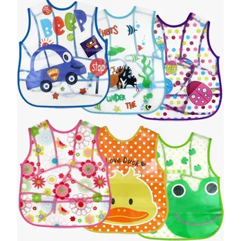 Dětská zástěra Dětská zástěra bez rukávů pro děti od 3-5 let (mix designů)