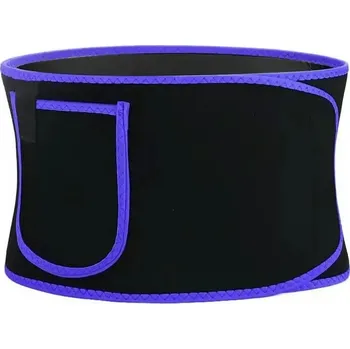 Opasek na cvičení Sportovní stahovací hubnoucí pás na břicho | opasek - Modrý