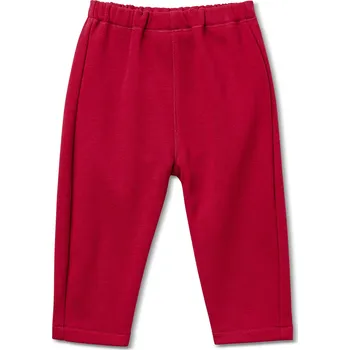 714604 - Tchibo - Teplákové kalhoty s plyšovou aplikací pro miminka - pro miminko - vel. 62/68 - barva: modrá