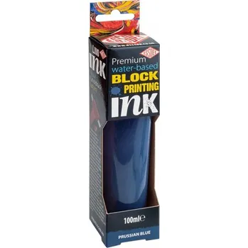 Výtvárné potřeby ESSDEE Premium - barva na linoryt 100 ml pruská modř