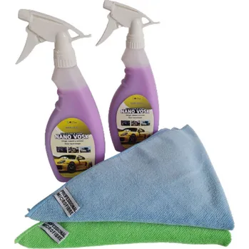 Autovosk E-CS Sada 2x Nano vosk 500 ml+ 2x mikro utěrka