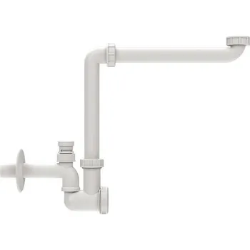 Koupelnový nábytek HL Umyvadlový-nábytkový sifon DN32x5/4", přivzdušňovací ventil 1"