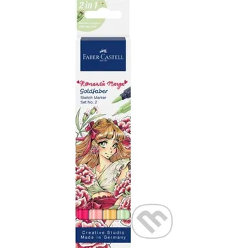 Záložka Popisovače Gofa Sketch Romantic Manga Collection set č. 2 - Faber-Castell Faber-Castell
