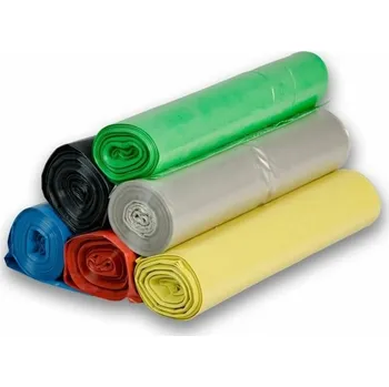 Pytle na odpadky LDPE 240L EXTRA PEVNÉ pytle na odpad 5ks/role černá LDPE 240L černý