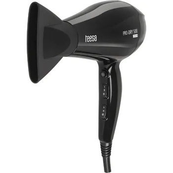 Žehlička na vlasy Teesa TSA0511 Fén na vlasy PRO-Dry 500, AC 2300W, černý