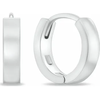 Náušnice Brilio Silver Nadčasové stříbrné náušnice EA203W + 2 měsíce na vrácení zboží