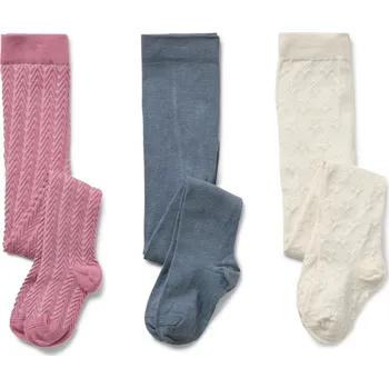 Dívčí oblečení 711691 - Tchibo - Dětské punčocháče - pro dívky - vel. 122/128 - barva: modrá