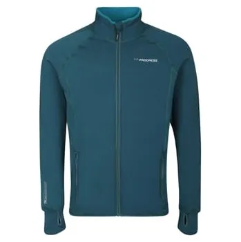 Chlapecká mikina TOREZ JUNIOR MERINO chlapecká funkční mikina zelená 128/134