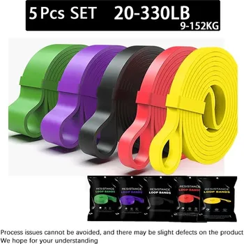 Odporová latexová guma na cvičení | fitness - 5 KS
