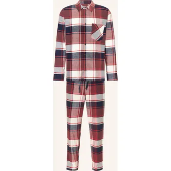 Pánské pyžamo Schiesser Pánské Pyžamo Selected Premium Warming Z Flanelu,...