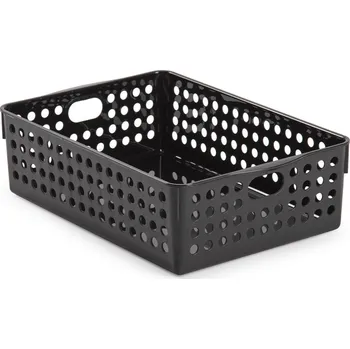 Košík na láhev Plastic Forte košík Atlas No. 3 Černý