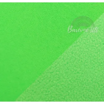Zimni softshell NEON ZELENÁ (E) (Zimní softshell jednobarevný)