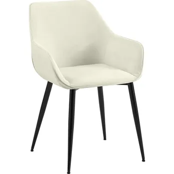 Barová židle LRCZ Jídelní židle Vessa Barva: černá, Materiál: Velvet