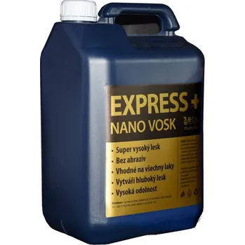 Autovosk E-CS Nano vosk Express+ 5L (pastový vosk pro skvělý lesk)