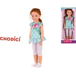 Mikro trading Panenka chodící - 70 cm - zrzka