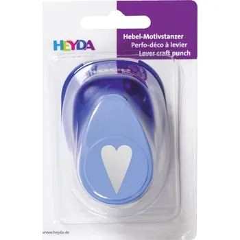 Děrovačka HEYDA Ozdobná děrovačka velikost M -srdce 2,2 cm