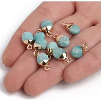 Přívěsek Přívěsek z přírodního kamene | šperk - modrá tyrkysová-173