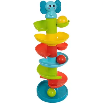 ostatní stavebnice ISO 26460 Barevná kuličková dráha se sloníkem