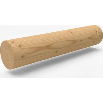 Havlíček truhlářství Dřevěný modřínový sloup BSH, průměr 10-60cm s délkou 40 - 600cm Délka: 50cm, Průměr: 45cm