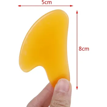 Masáž Gua sha kámen pro obličejovou masáž | masážní pomůcka - jako pic-200002130